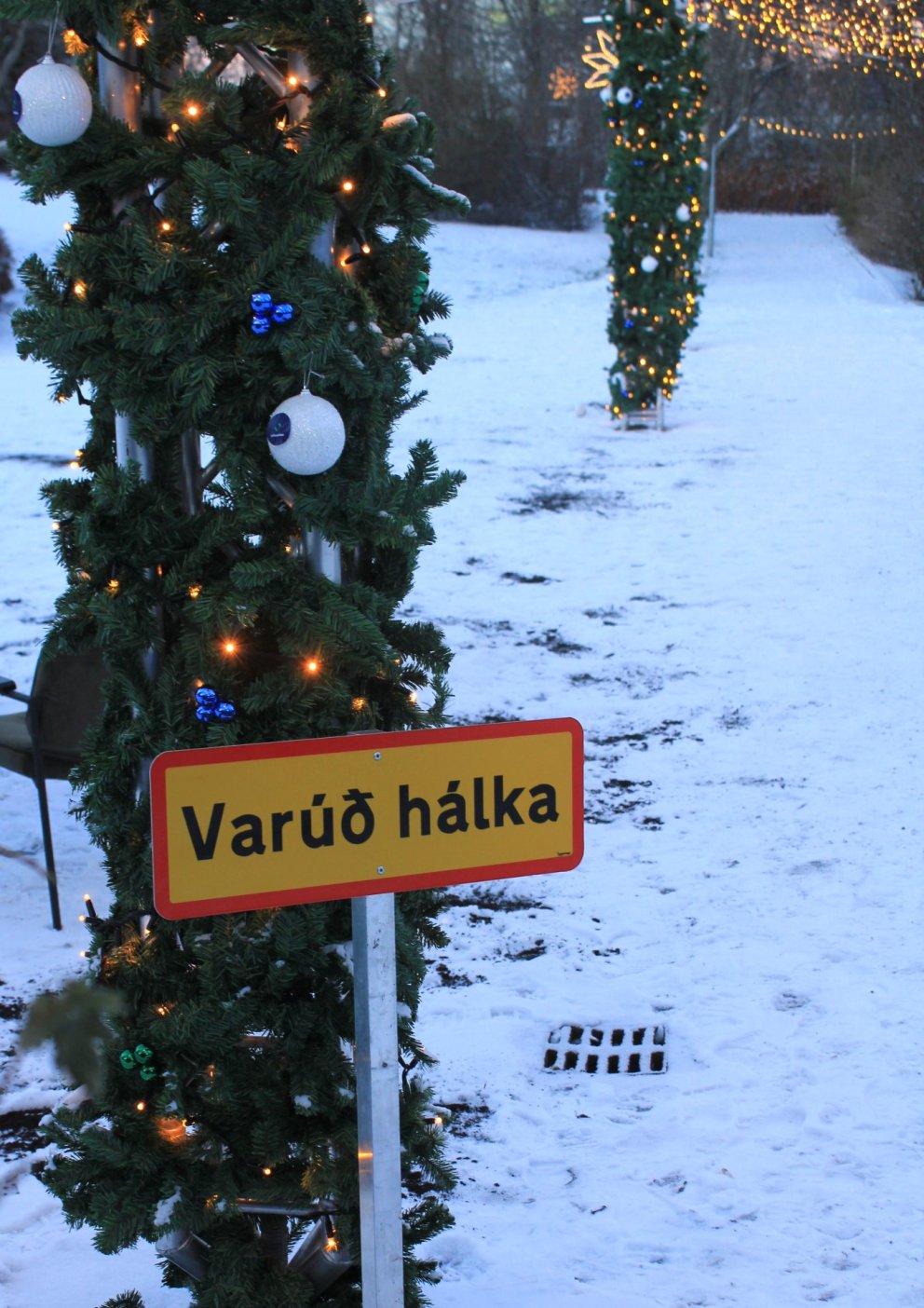 Varúð hálka