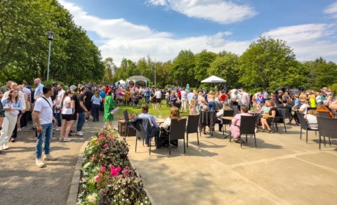 80 years of national independence will be celebrated at the Lystigarður